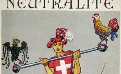 Gegnerschaft der Neutralitätsinitiative informieren vor der Abstimmung am 27. September über ihre Argumente.