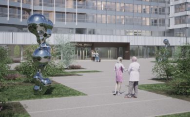 Heutiges Thema unserer Spitalbau-Wochenserie: Kanton investiert 320’000 Franken in Kunst am Bau beim Spital in Brig.