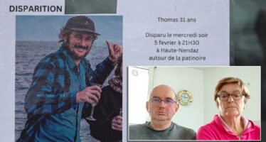 Disparition à Nendaz: les parents de Thomas craignent la piste criminelle