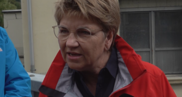 Bundesrätin Viola Amherd: In Chippis macht sie sich ein Bild vor Ort und verspricht Hilfe