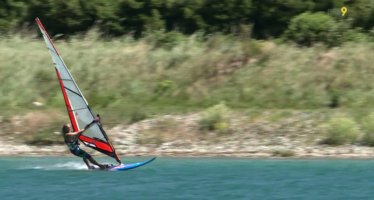 Le lac du Rosel, la nappe à ciel ouvert (05.07.2017)